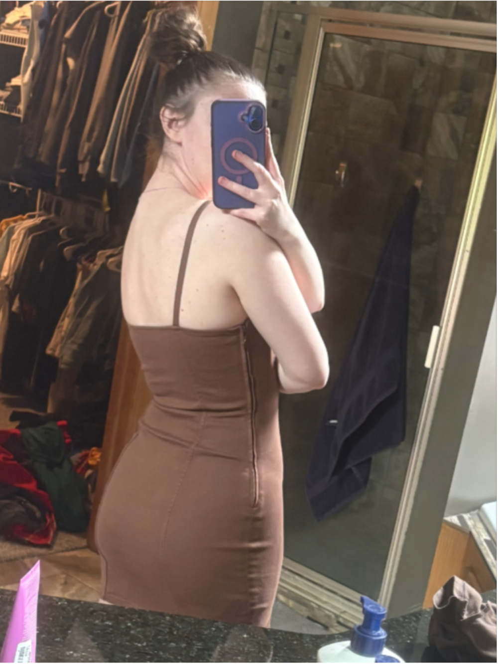 Brown Mini Dress from H&M - Picture 2 of 4